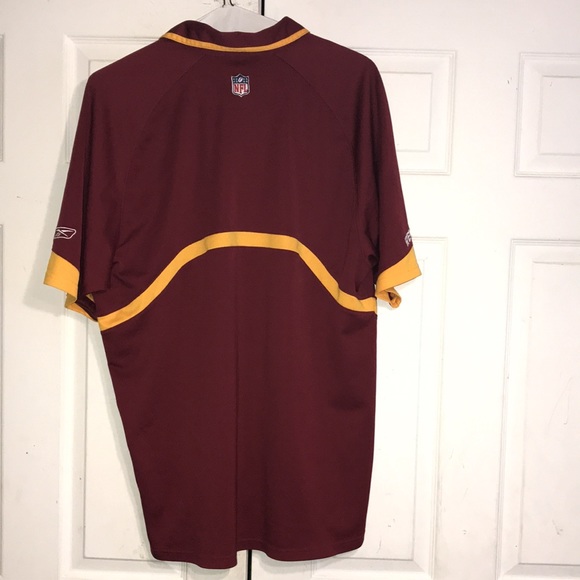 Men’s NFL Redskins Reebok Polo - Picture 7 of 13